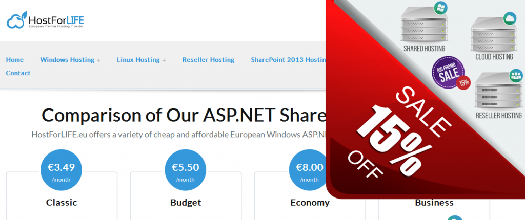 Hostforlife Eu Asp Net Web Hosting 15 Off Coupon Asp Net Images, Photos, Reviews